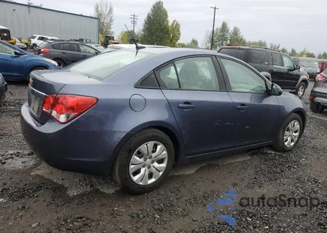 2014 Chevrolet Cruze Ls из США, поврежденный, VIN 1G1PA5SG0E7167503